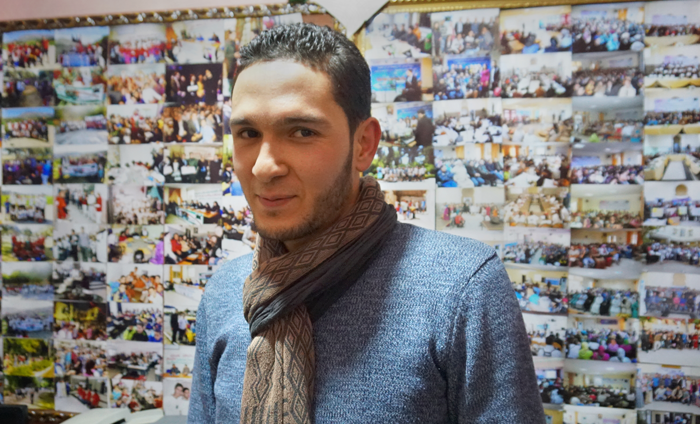 Ali Lagsab, founder and President of Citoyens des Rues