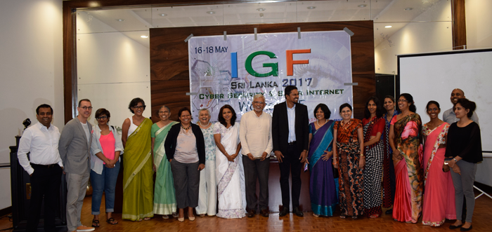 Women's Internet Governance Forum in Sri Lanka May 2017